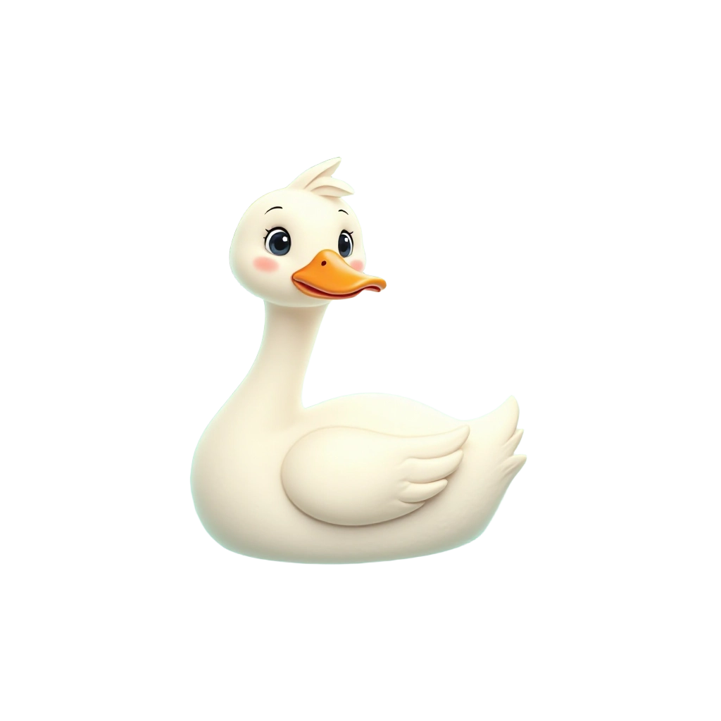 Cute Cartoon Duck